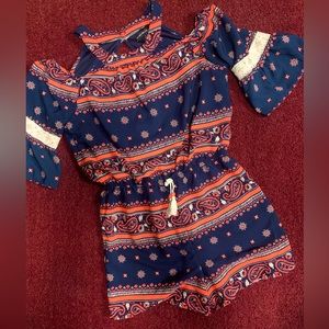 My Michelle lg girls romper